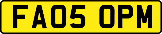 FA05OPM
