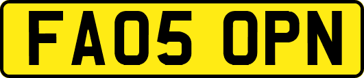 FA05OPN