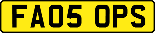 FA05OPS