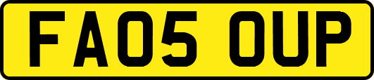 FA05OUP