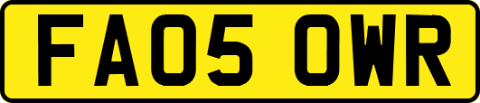 FA05OWR