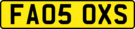FA05OXS