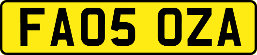 FA05OZA