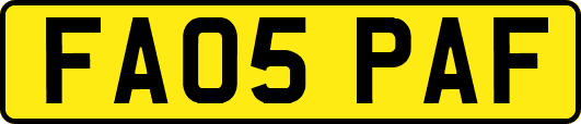 FA05PAF