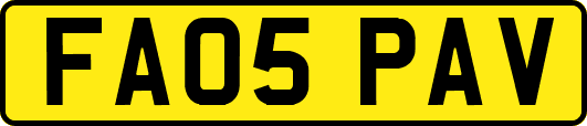 FA05PAV