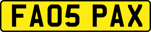 FA05PAX