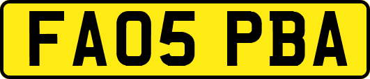 FA05PBA