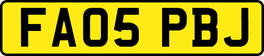 FA05PBJ