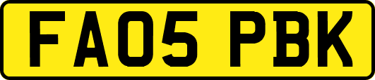 FA05PBK