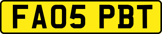FA05PBT