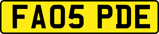 FA05PDE