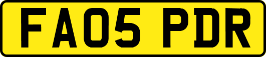 FA05PDR
