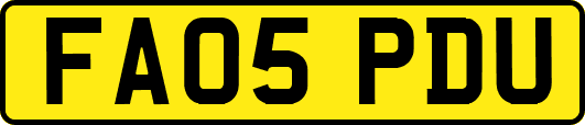 FA05PDU