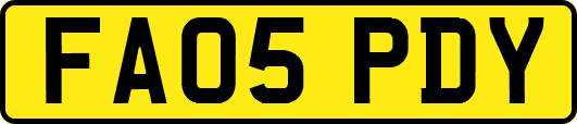 FA05PDY