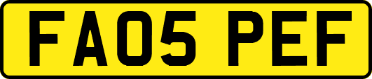FA05PEF