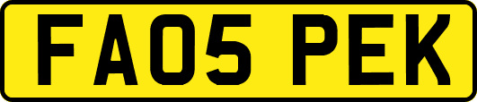FA05PEK