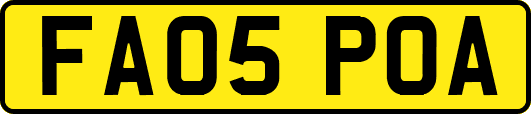 FA05POA