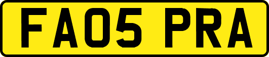 FA05PRA