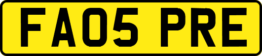 FA05PRE