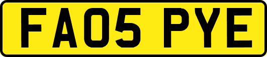 FA05PYE