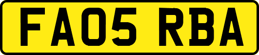 FA05RBA