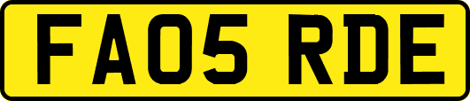 FA05RDE