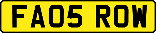 FA05ROW