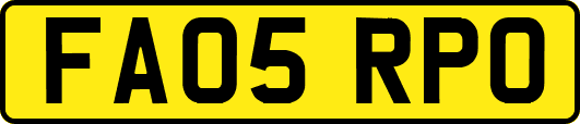 FA05RPO