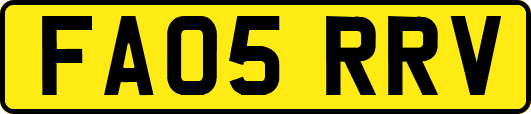 FA05RRV