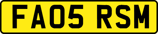 FA05RSM