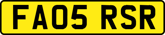 FA05RSR