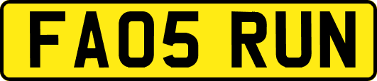 FA05RUN