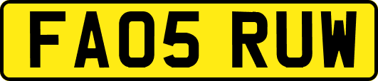 FA05RUW