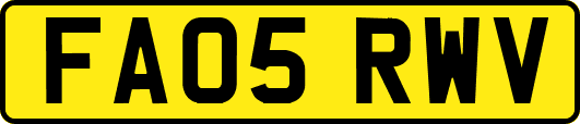 FA05RWV