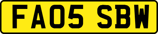 FA05SBW