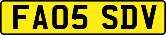 FA05SDV