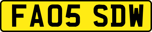FA05SDW