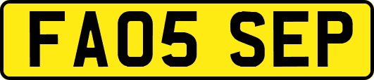 FA05SEP
