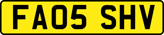 FA05SHV