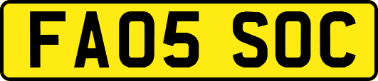 FA05SOC