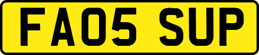 FA05SUP