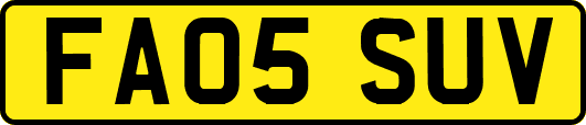 FA05SUV