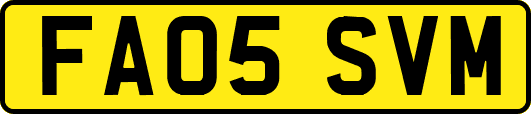FA05SVM