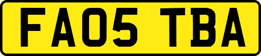 FA05TBA