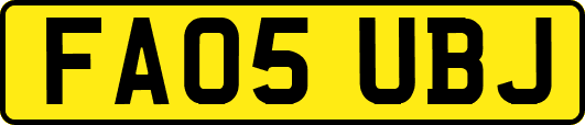 FA05UBJ