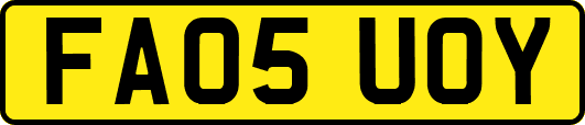 FA05UOY