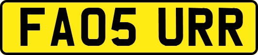 FA05URR