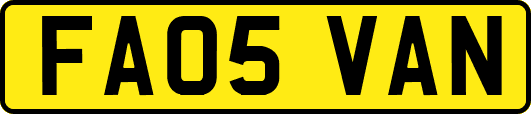 FA05VAN