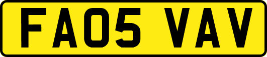 FA05VAV
