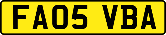 FA05VBA